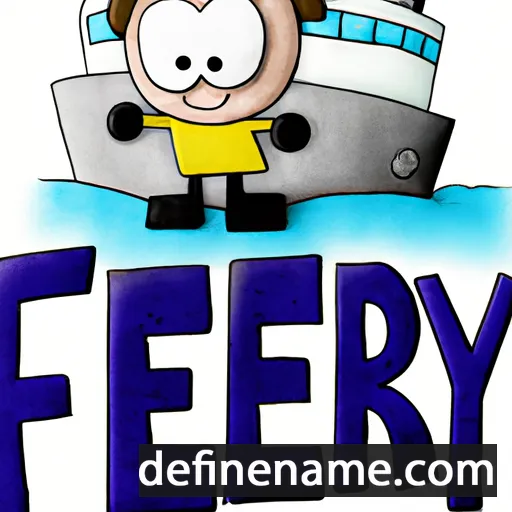 Ferry cartoon