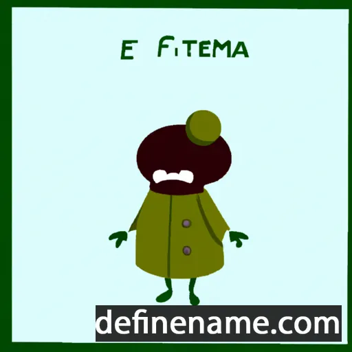 cartoon of the name Fetulimoeata