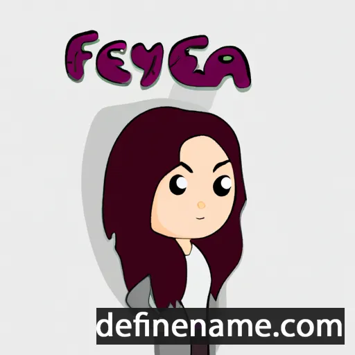 Feyoena cartoon