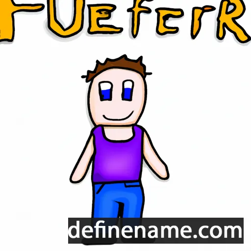 cartoon of the name Ffreuer