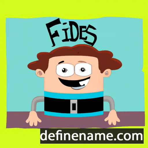 Fídes cartoon