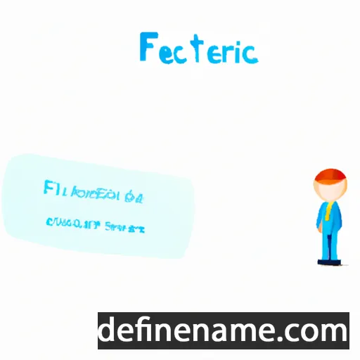 cartoon of the name Fiacrette