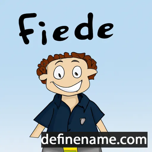 cartoon of the name Fidèle