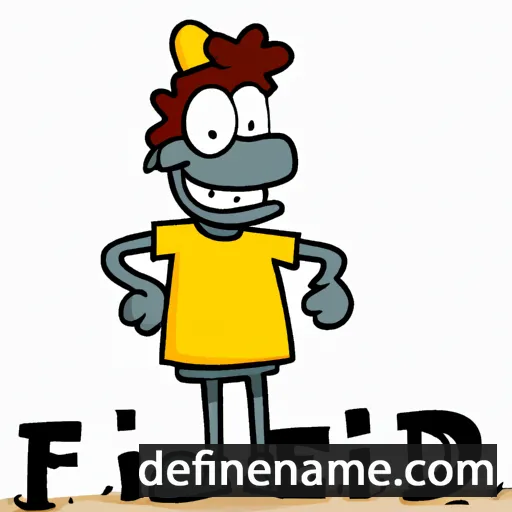 cartoon of the name Fidèu