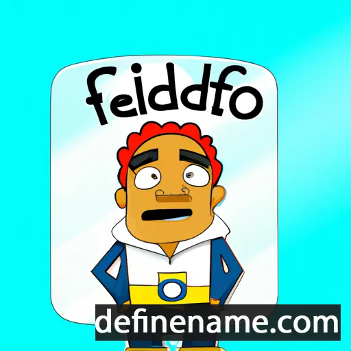 cartoon of the name Fidelito