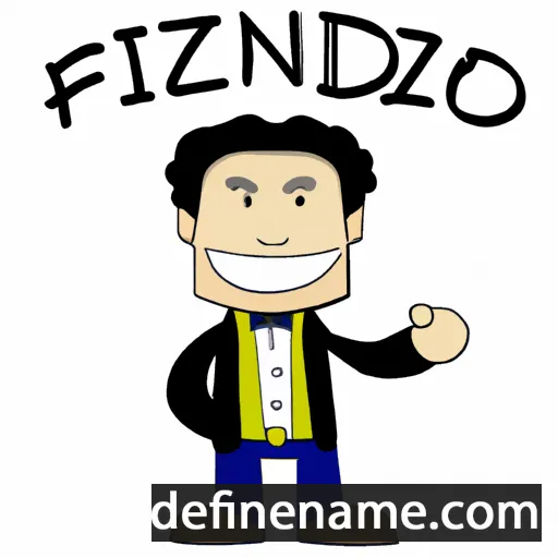 Fidenzio cartoon