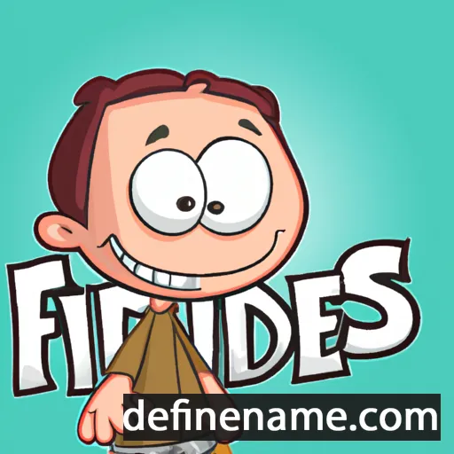 cartoon of the name Fides