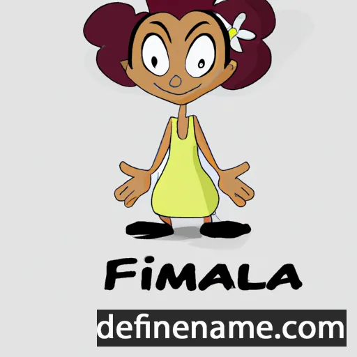 cartoon of the name Fidimalala