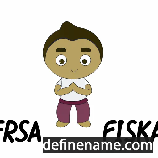 Fikasana cartoon