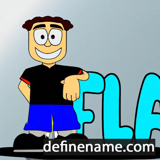 cartoon of the name Fila