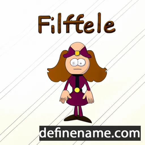 cartoon of the name Filarete