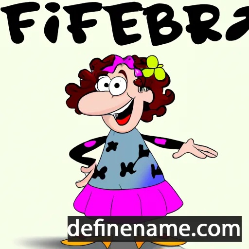 cartoon of the name Filberta