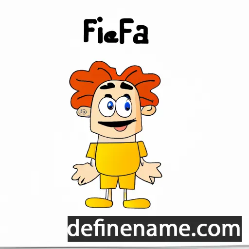 cartoon of the name Filëpa