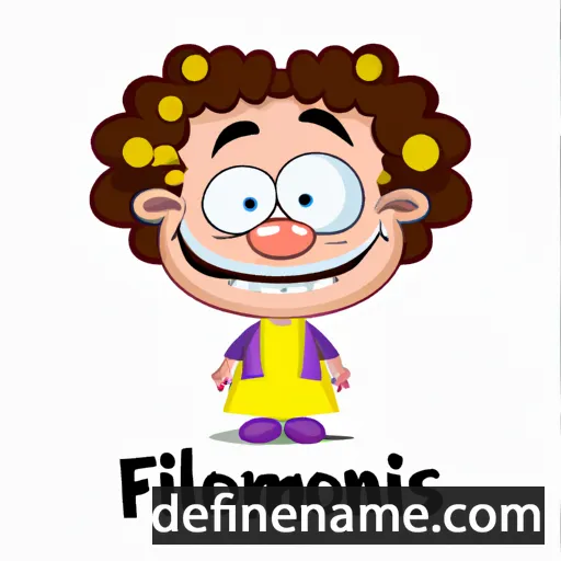 cartoon of the name Filemonas