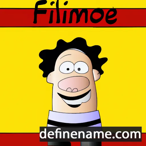 cartoon of the name Filemone