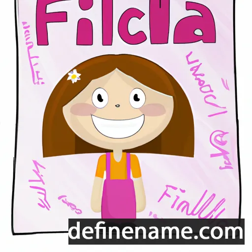 Filicia cartoon