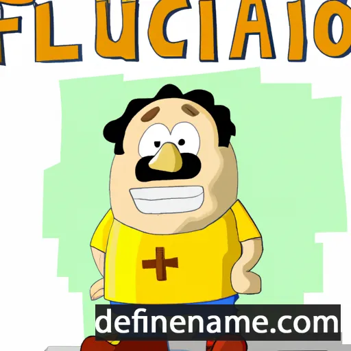 cartoon of the name Filicianu