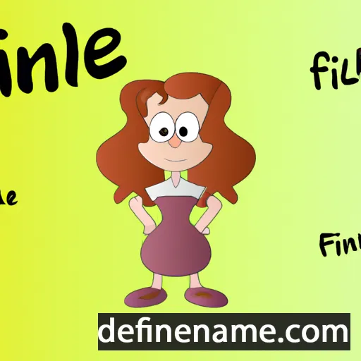 cartoon of the name Filine