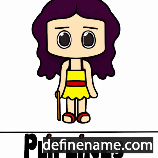 cartoon of the name Filipinas