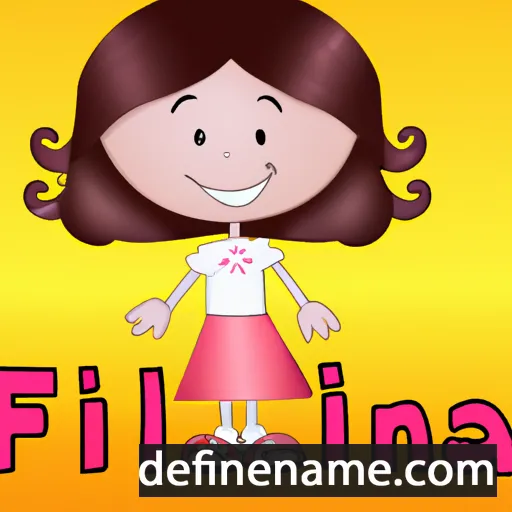 cartoon of the name Filipinha