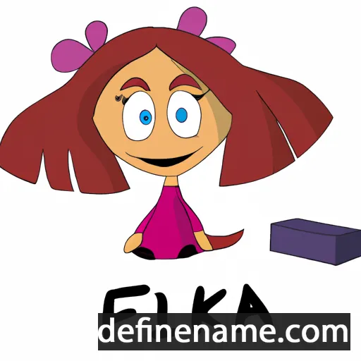 cartoon of the name Filka