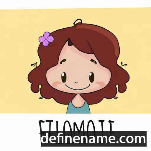 cartoon of the name Filoména