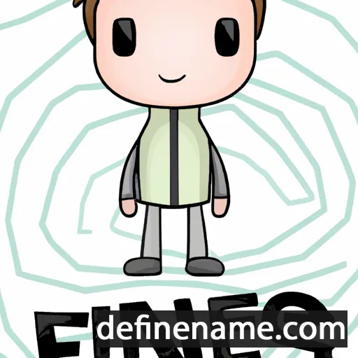 cartoon of the name Fineas