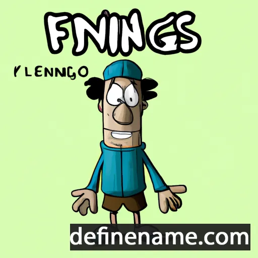 Finegas cartoon