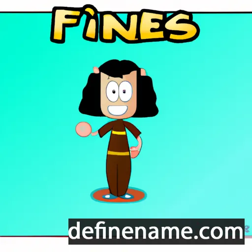 Finehas cartoon