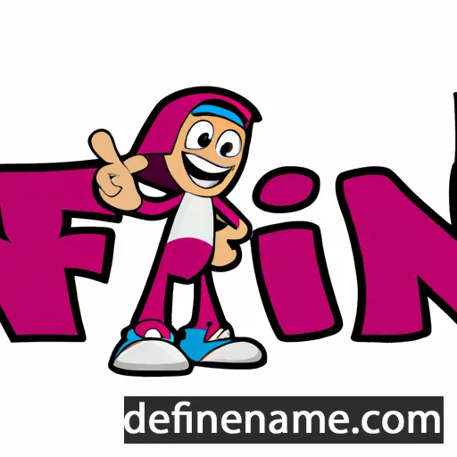 cartoon of the name Fini