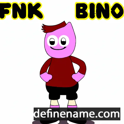 cartoon of the name Finnbjörk