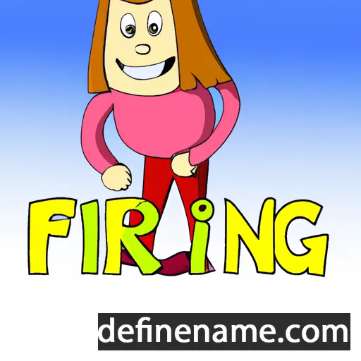 Finnbjørg cartoon