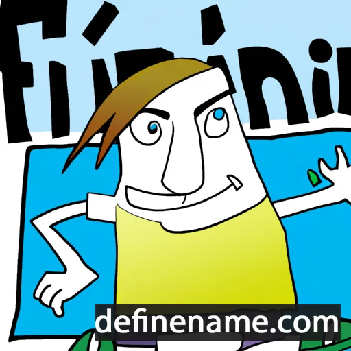 cartoon of the name Finni