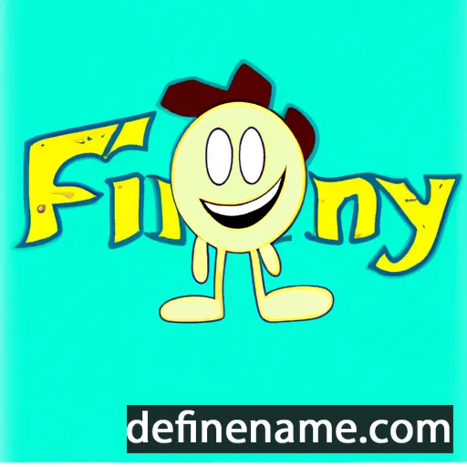 cartoon of the name Finny