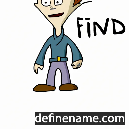 cartoon of the name Finvidh