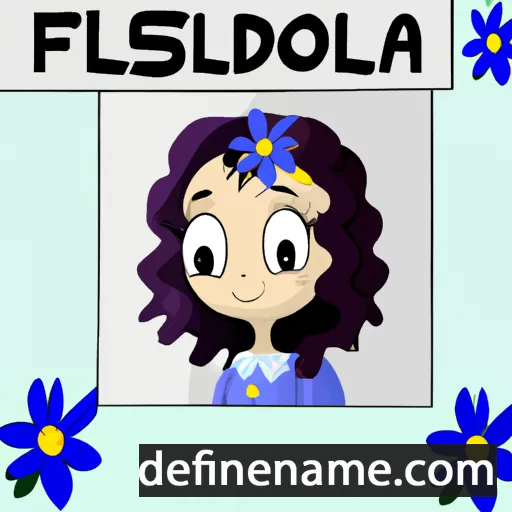 Fiordalisa cartoon