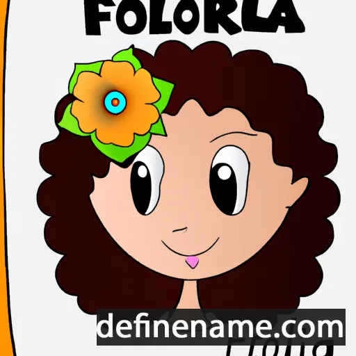 Fiorela cartoon