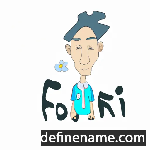 cartoon of the name Fiorin