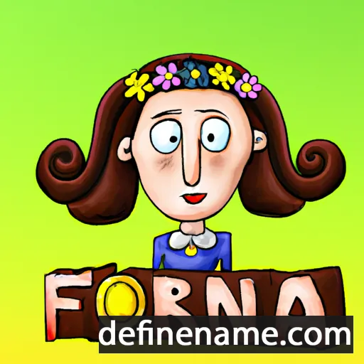 cartoon of the name Fiorina