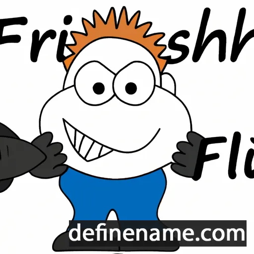 cartoon of the name Fischel