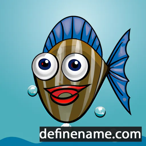 Fish cartoon