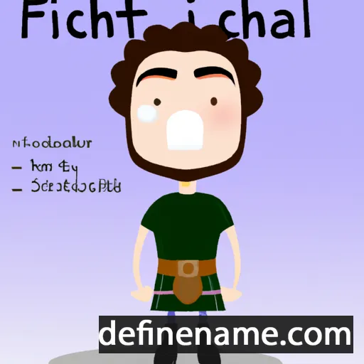 cartoon of the name Fithcheallach