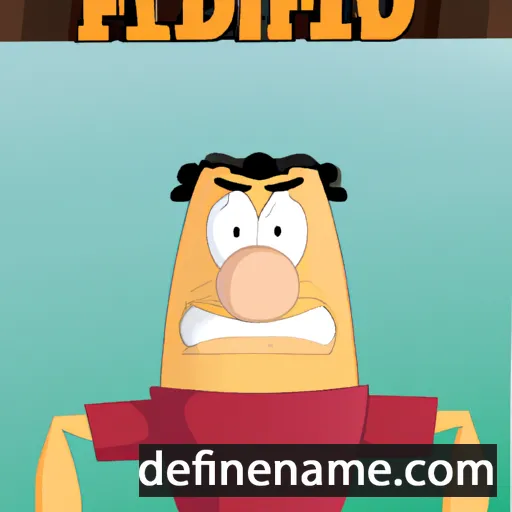 cartoon of the name Fitibaldo