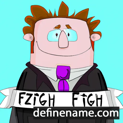 cartoon of the name Fitzhugh