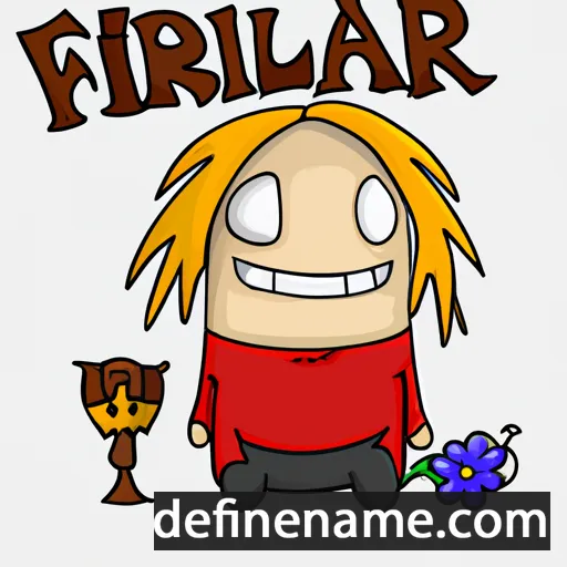 cartoon of the name Fjalarr