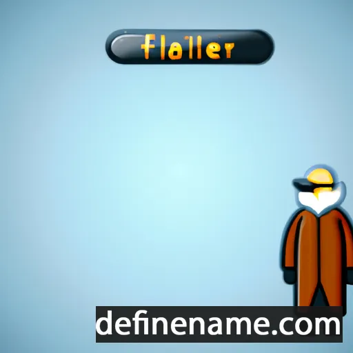 cartoon of the name Fjallarr