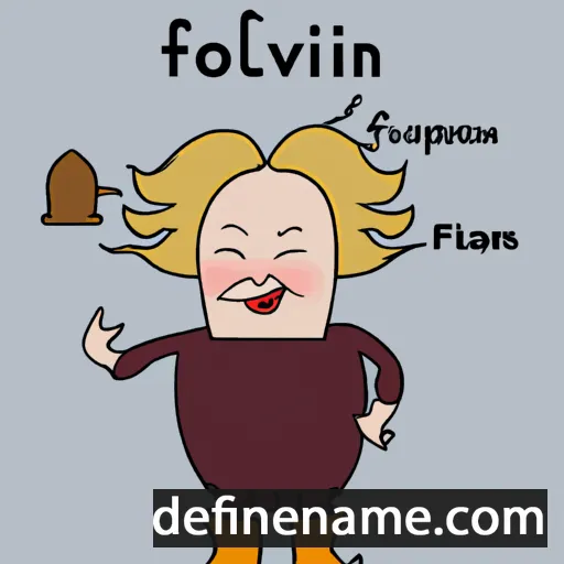 Fjölsvinnur cartoon