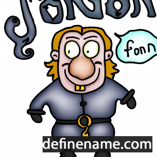 Fjonn cartoon