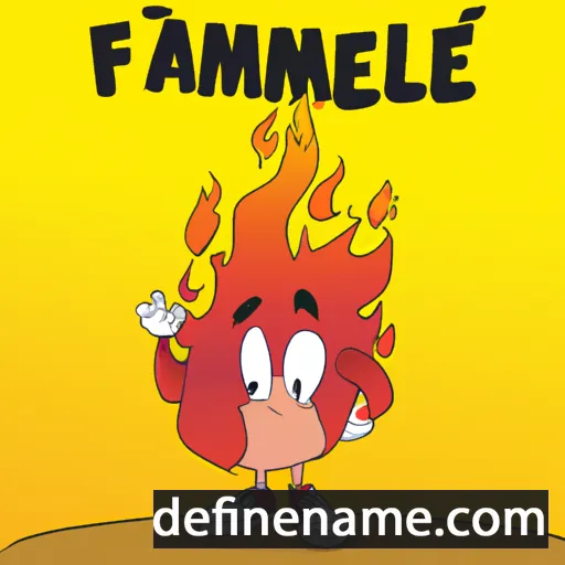 Flamel cartoon