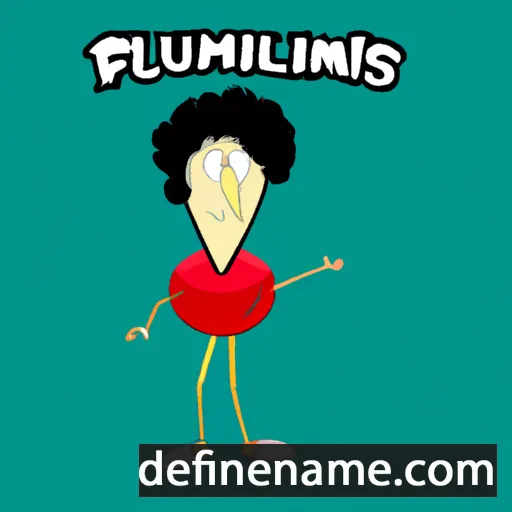 cartoon of the name Flaminius